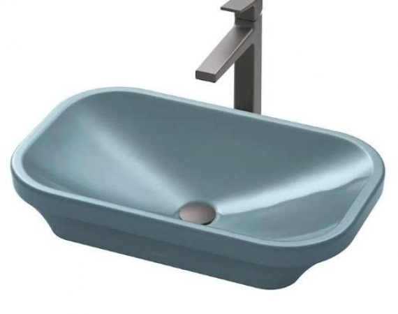 Chậu lavabo màu xanh tro TOTO LW630JDW/F#ASB