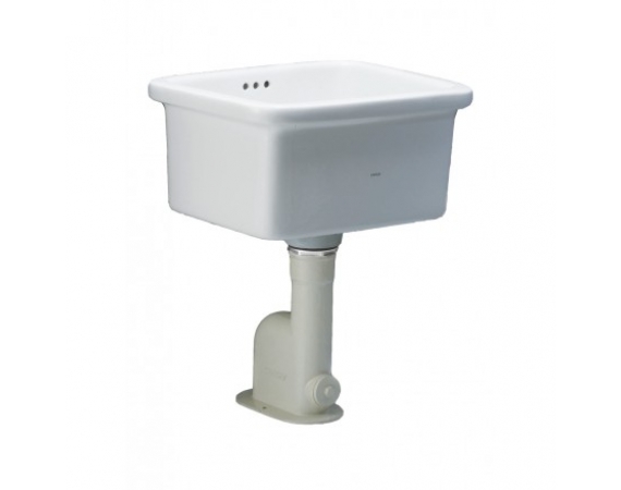 Chậu Giặt CAESAR SS558AS Bộ Xả Thoát Sàn