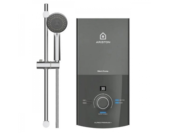 Bình nóng lạnh trực tiếp Ariston Aures 4.5P (Có bơm)