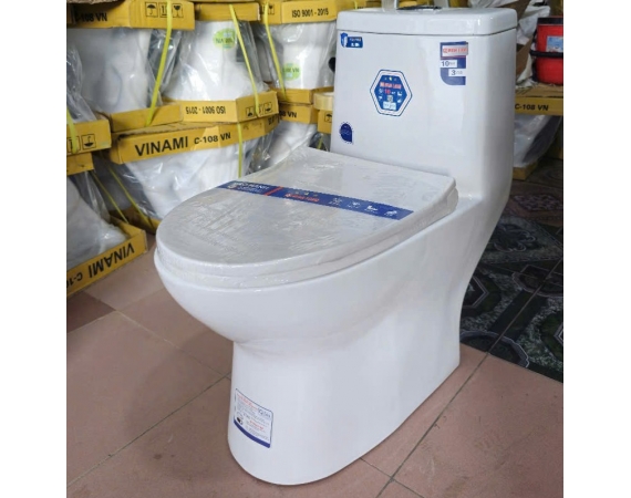 Bàn cầu 1 khối Minh Long LK504