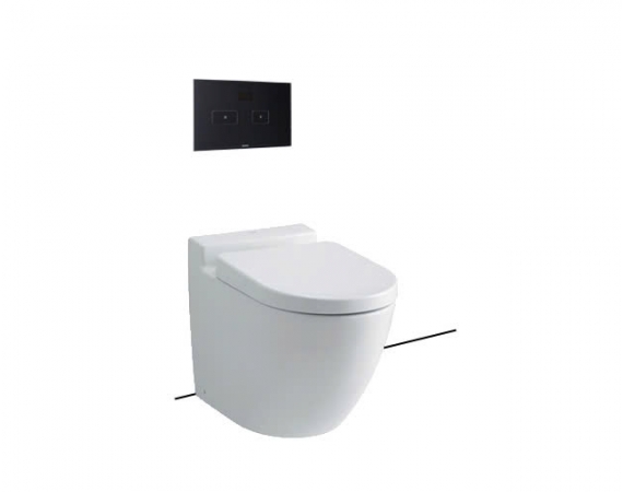 Bồn cầu âm tường đặt sàn TOTO CW763PB ( thoát tường )