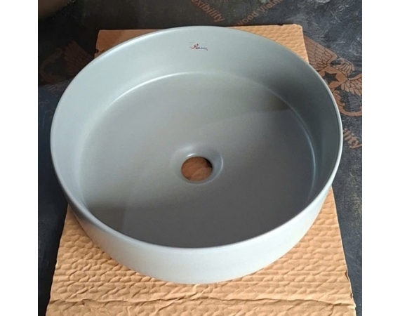 Chậu rửa lavabo màu xám Bancoot L01-G