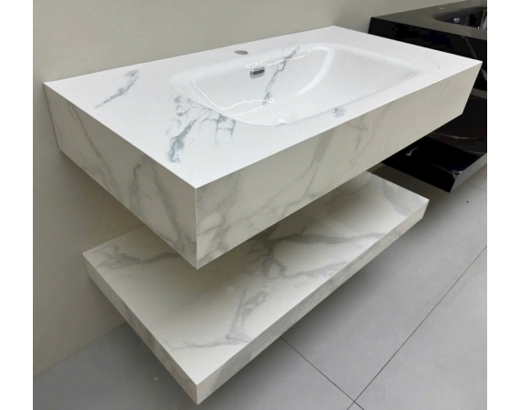 Bàn đá liền chậu âm bàn chống xước FW011-70