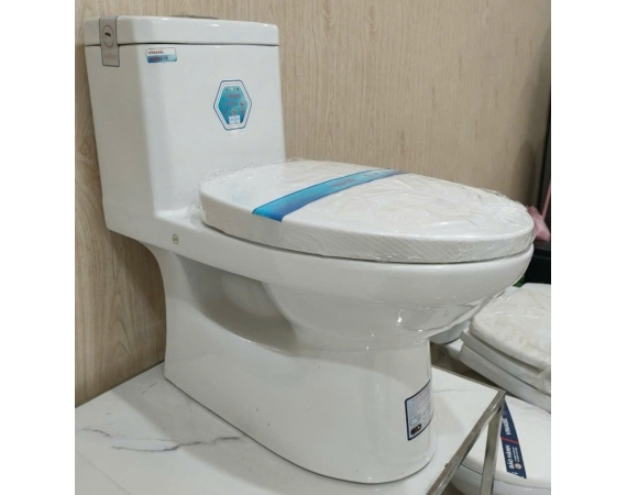 Bàn cầu 1 khối Vinasel KL18VNS