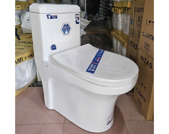 Bàn cầu 1 khối Minh Long LK09