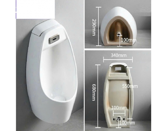 Bồn tiểu nam treo tường cảm ứng TN6011