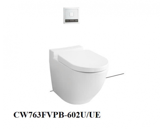 Bồn cầu âm tường đặt sàn TOTO CW763FVPB-602U/UE