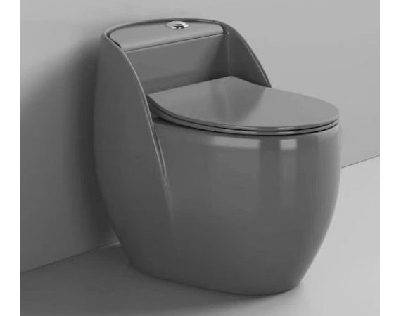 Bồn cầu trứng liền khối ghi BCT301