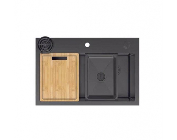 Chậu bếp Inox Hafele WF R10 HS25-SSN1S-8052 titAN