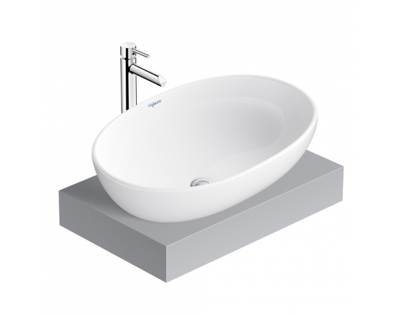 Chậu rửa mặt đặt bàn Viglacera CD15