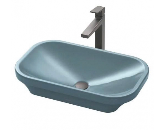Chậu lavabo màu xanh tro TOTO LW630JDW/F#ASB