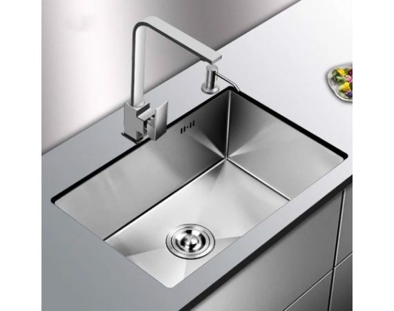 Chậu rửa bát 1 hố âm bàn HD 7245 (72x45x23cm)