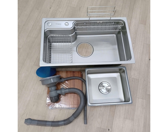 Chậu rửa bát 1 hố GRUNDER GR-8048