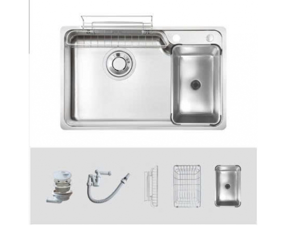 Chậu rửa bát Kluger KH8050SL Plus