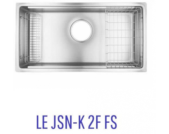 Chậu rửa bát Shigeru LE JSN-K 2F FS - Inox sần