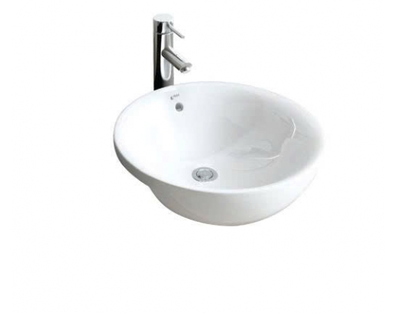 Chậu rửa mặt bán âm bàn Inax L-333V