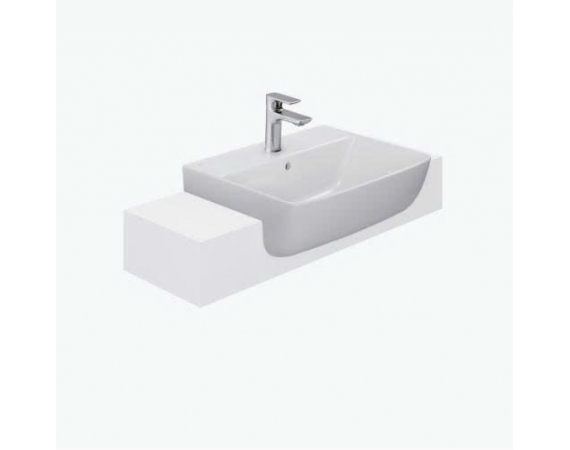 Chậu rửa mặt bán âm bàn Inax L-345V