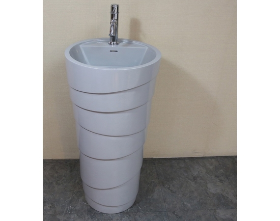 Chậu rửa lavabo nghệ thuật đá nhân tạo HD662T