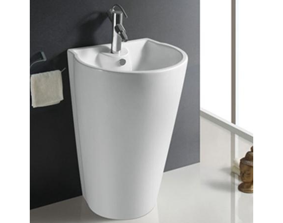 Chậu rửa mặt lavabo chân đứng HD8188 (540X 470X 820 mm)