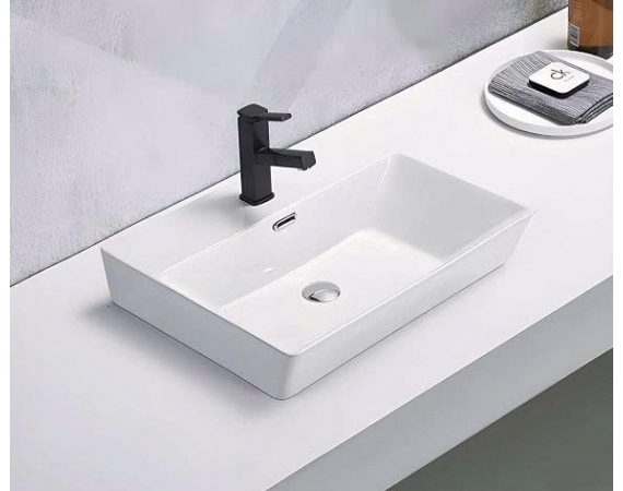 Chậu rửa mặt lavabo bán âm bàn HANJIN HJ-719
