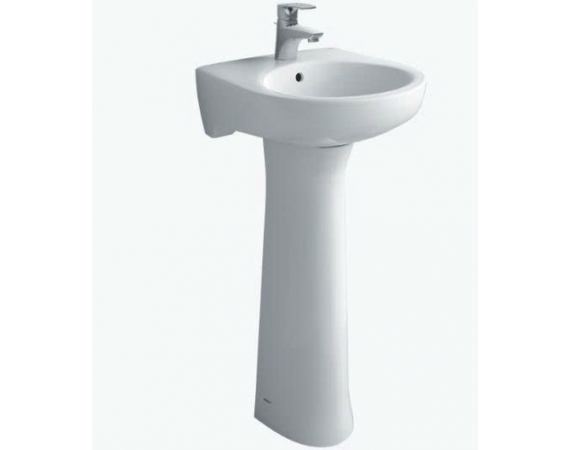 Chậu rửa mặt treo tường INAXL282V(EC/FC) - Chân dài L-284VD