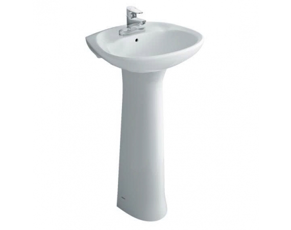 Chậu rửa mặt treo tường INAXL-284V - Chân dài L-284VD