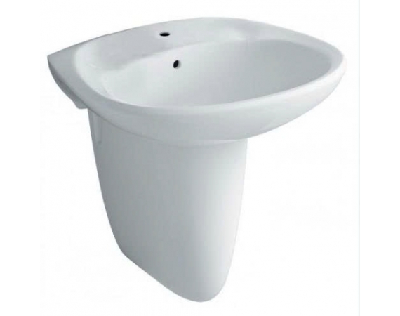 Chậu rửa mặt treo tường INAXL-284V - Chân lửng L-284VC