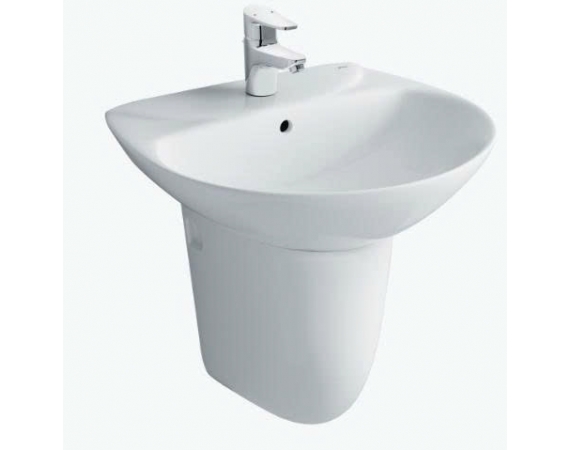 Chậu rửa mặt treo tường INAXL-285V- chân lửng Inax L-288VC