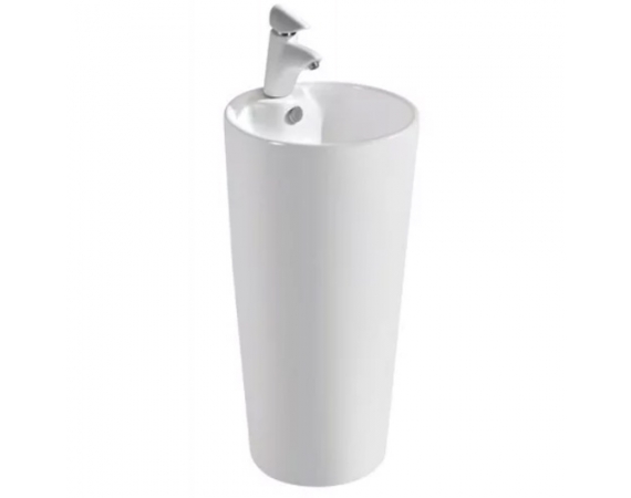 Chậu rửa mặt lavabo chân đứng RA-209A (410x410x840mm)