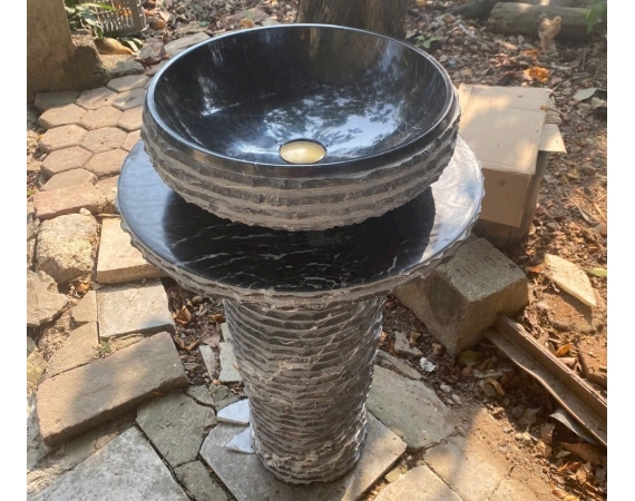 Chậu đá cuội đặt sàn HN19DC