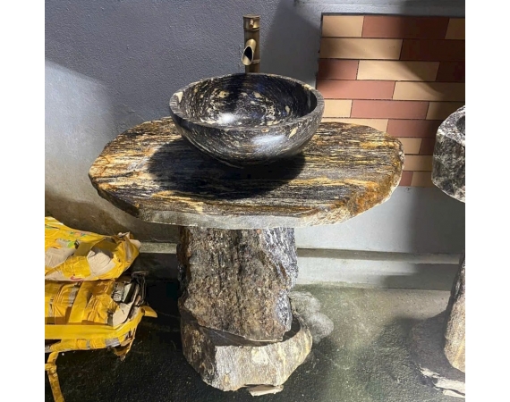 Chậu đá cuội đặt sàn HN0020DC