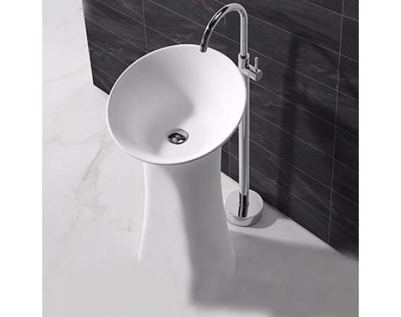Chậu rửa lavabo nghệ thuật đá nhân tạo DW-171
