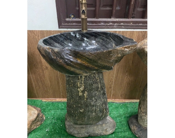 Chậu đá cuội đặt sàn HN01DC