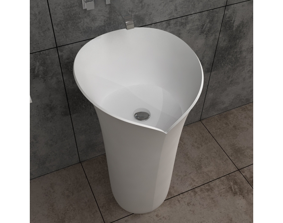 Chậu rửa mặt lavabo nghệ thuật đá nhân tạo HDC05D