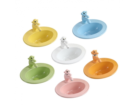 Chậu lavabo trẻ em âm bàn các màu HD210