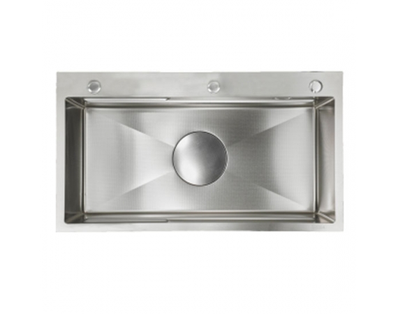 Chậu rửa bát 1 hố siêu tomặt hạt Nano chống xước HD8650 ( 860x 500 x 220 mm )