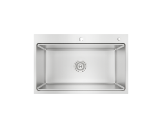 Chậu rửa bát 1 hố chống xước KONOX Top Mount Sink KN8151TS Dekor Basic