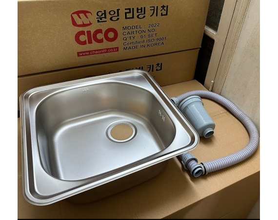 Chậu rửa bát CICO 1 (inox 304) HB46