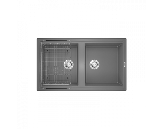 Chậu rửa bát đá Granite Sink Phoenix Smart KONOX 860 – Grey