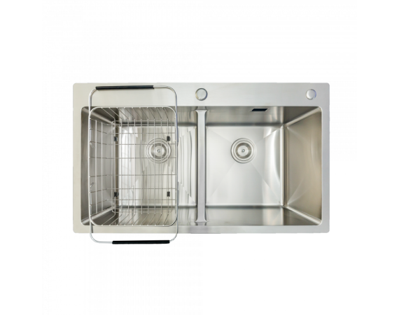 Chậu rửa bát KONOX Overmount KN8248DOB (820*480*228mm)
