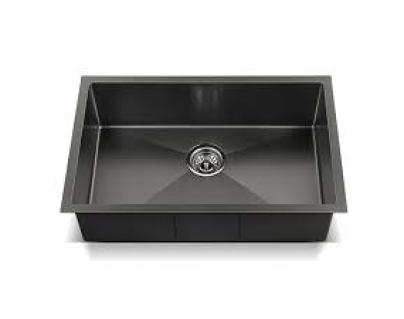 Chậu rửa chén 1 hố màu đen HD7545 (75x45cm)