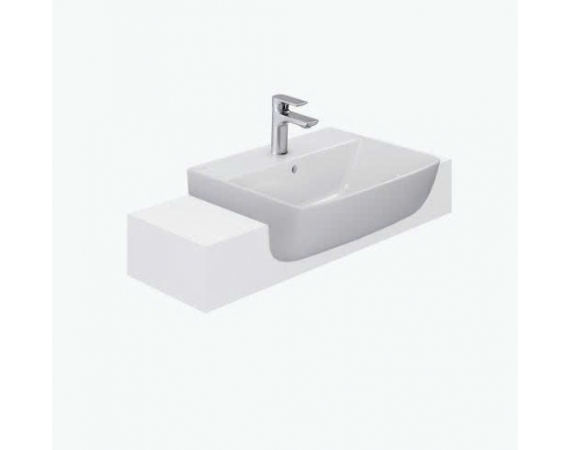 Chậu rửa mặt đặt bán âm bàn Inax AL-345V