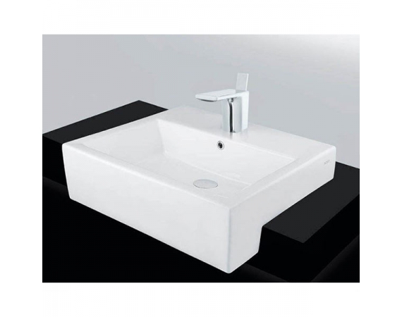 Chậu rửa lavabo bán âm bàn Toto LW647CJWF