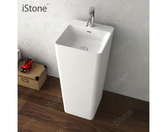 Chậu rửa lavabo nghệ thuật đá nhân tạo HDBD4345
