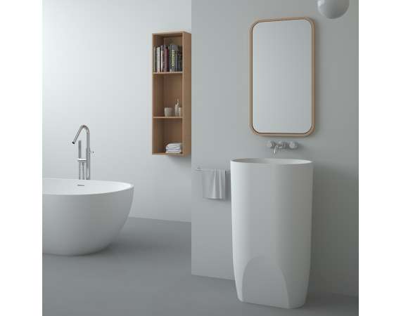 Chậu rửa lavabo nghệ thuật đá nhân tạo HDBD06T-1