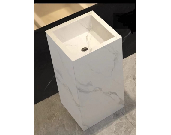 Chậu rửa lavabo nghệ thuật đá nhân tạo HD01D