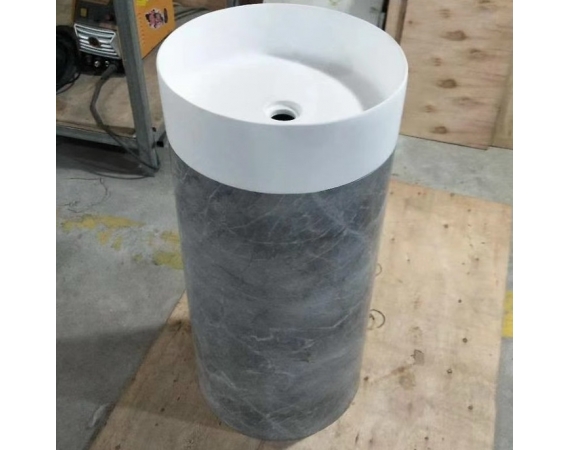 Chậu rửa lavabo nghệ thuật đá nhân tạo HD202210