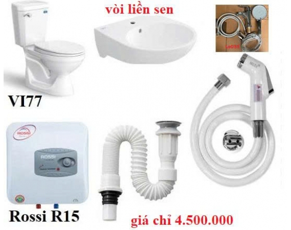 Combo thiết bị vệ sinh VIGLACERA V3
