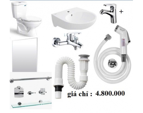 Combo thiết bị vệ sinh VIGLACERA V5