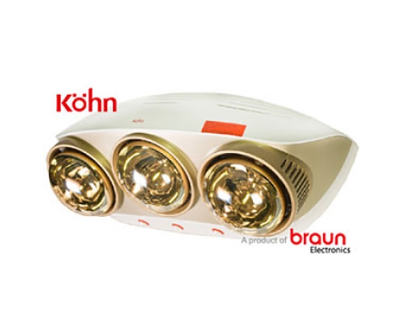 Đèn sưởi nhà tắm Braun Kohn KU03G